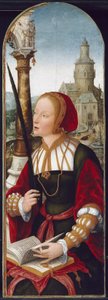 Heilige Barbara von Jean the Elder Bellegambe