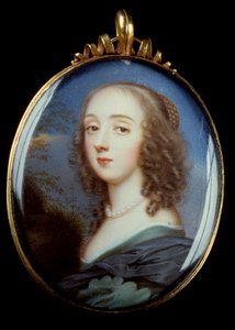 Porträt von Mademoiselle Kirk von Jean the Elder Petitot