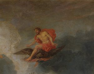 Zeus, Detail aus den Hainen von Versailles, 1688-93 von Jean the Younger Cotelle