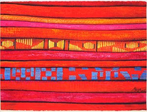 Marokkanische Stoffe 1, 2013