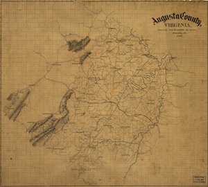 Augusta County, Virginia, LOC 99446931 von Jedediah Hotchkiss