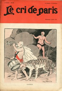 Titelblatt von „Le Cri de Paris“ von Jehan Testevuide