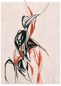 Dynamische Rot-Schwarz-Form