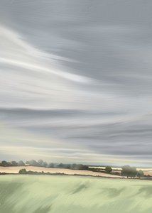 Ruhiger Landhimmel