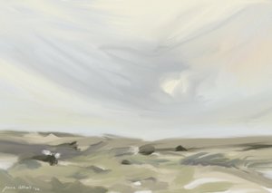 Gelassene Himmelslandschaft