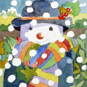 Schneemann im Schnee, 2011
