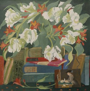 Tulpen, Bücher und Postkarten