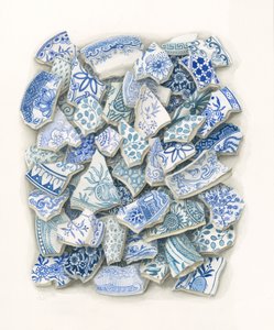 Zerbrochenes Porzellan von Jenny Barron