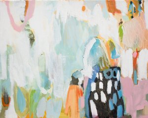Schwarz-Weiß-Abstrakt von Jenny Westenhofer