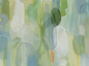 Grün Blau Abstrakt
