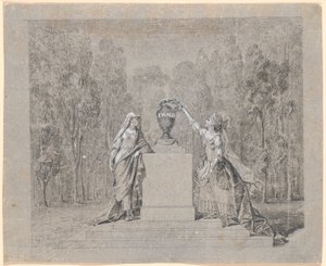 Ewalds Gedenkfeier auf der dänischen Bühne von Jens Juel
