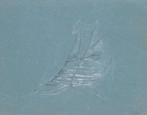 Herrenweste aus Seide, Studie zum Porträt von Jean-Alphonse Turrettini von Jens Juel