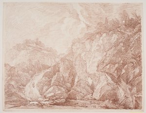 Italienische Fantasielandschaft von Jens Petersen Lund