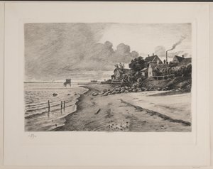 Strandpartie in Hellebæk von Jensen