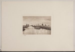 Bei Kinderdijk in Holland von Jensen