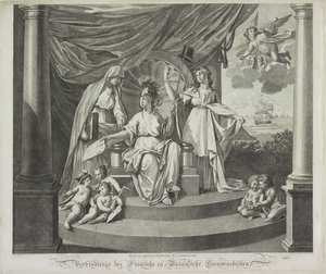 Allegorie auf die Allianz mit Frankreich, 1795