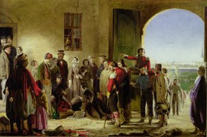 Die Mission der Barmherzigkeit: Florence Nightingale empfängt die Verwundeten in Scutari