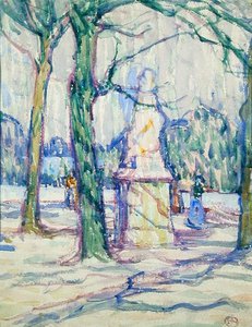 Im Luxemburger Garten, ca. 1911
