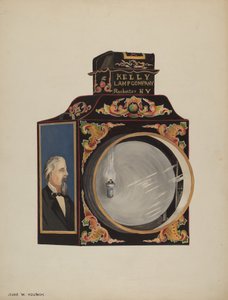 Lokomotivscheinwerfer von Jessie M. Youngs