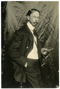 Irving Wiles, Künstler, 1906 von Jessie Tarbox Beals