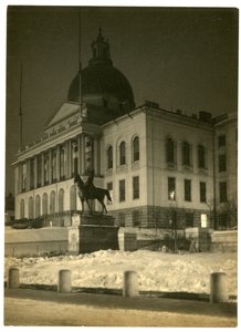 Massachusetts State House, Boston, USA, ca. 1902-10 von Jessie Tarbox Beals