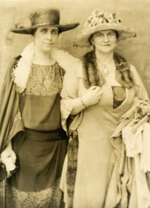 Mrs Coolidge und ihre Freundin Frances Parkinson Keyes