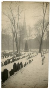 Old Granary Burying Ground, Boston, USA, ca. 1902-10 von Jessie Tarbox Beals