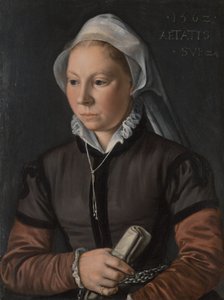 Porträt einer jungen Frau von Joachim Beuckelaer