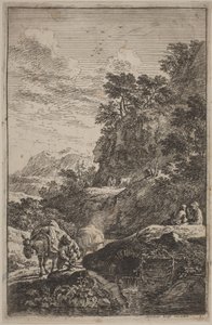 Landschaften im Stil von Salvator Rosa
