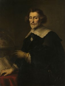 Porträt von Pieter Corneliszoon Hooft, Vogt von Muiden, Historiker und Dichter