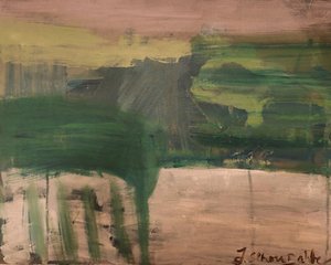 Gelassene grüne Landschaft von Joackim Schou Dahle