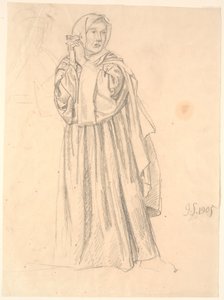 Stehende Frau