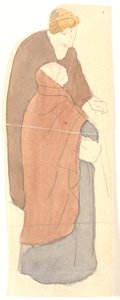 Stehende Frau und Mann von Joakim Frederik Skovgaard