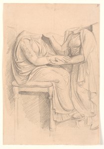 Studie nach attischem Grabrelief