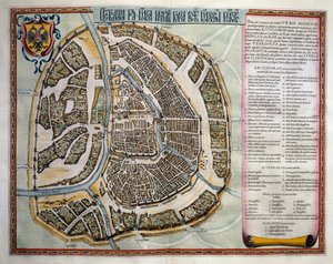 Moskau, Band II, Atlas Maior, von Joan Blaeu (1596-1673), Kupferstich, Amsterdam von Joan Blaeu