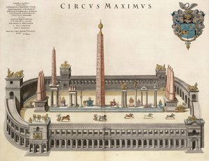 Das Circus Maximus aus dem Atlas Van Loon von Joan Blaeu