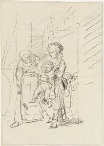 Schreiendes Kind von Joannis Jacobus Bijlaert