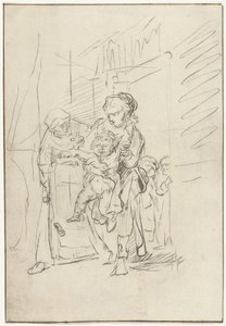 Schreiendes Kind von Joannis Jacobus Bijlaert