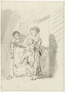 Schreiendes Kind von Joannis Jacobus Bijlaert