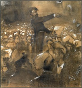 El maestro Morera. Orfeó Catalá von Joaquim Mir i Trinxet
