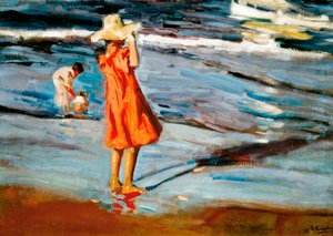 Kinder am Strand von Joaquín Sorolla