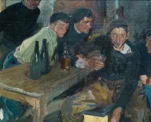 Der Betrunkene, Zarauz von Joaquin Sorolla y Bastida