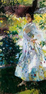 Maria im valencianischen Bauernkostüm (Maria vestida de labradora valenciana) von Joaquín Sorolla
