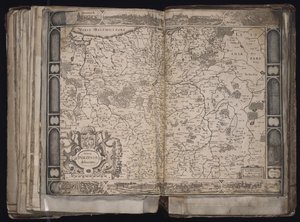 Nova Poloniae delineation Karte von Polen, um 1629-1630