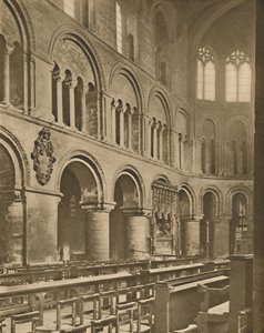 In der Großen St. Bartholomäus: Raheres Grab im Chor, um 1935