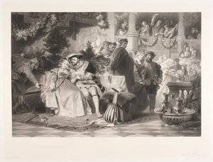 Heinrich VIII. und Anna Boleyn von Joel Ballin