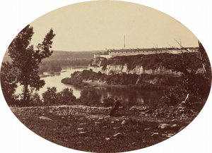 Fort Snelling, um 1865 von Joel Emmons Whitney