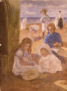 Strandszene