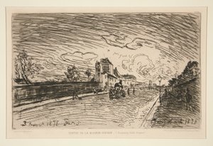 Sortie de la Maison Cochin (Faubourg Saint-Jacques)
