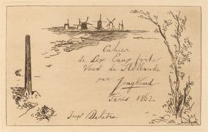 Titelseite (Titre du cahier de six eaux-fortes)